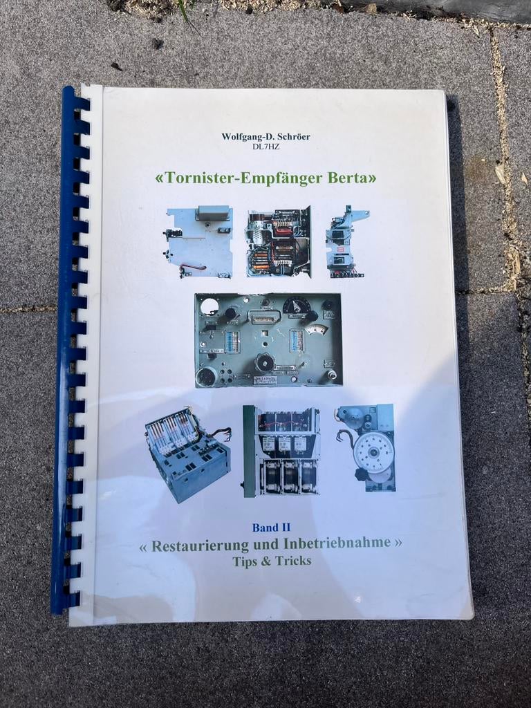 Boek voor Thorn legerzender, Verzamelen, Militaria | Algemeen, Verzenden, Landmacht, Nederland, Boek of Tijdschrift