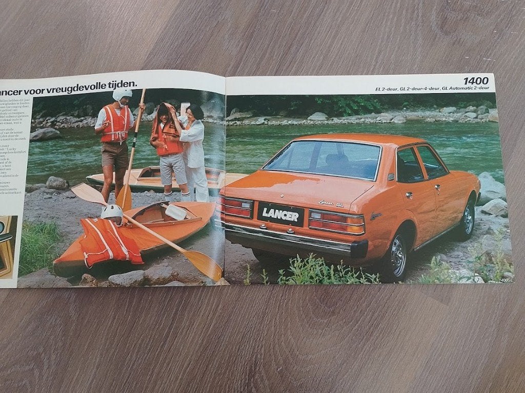 Mitsubishi Lancer 1977, Ophalen of Verzenden, Nieuw, Mitsubishi