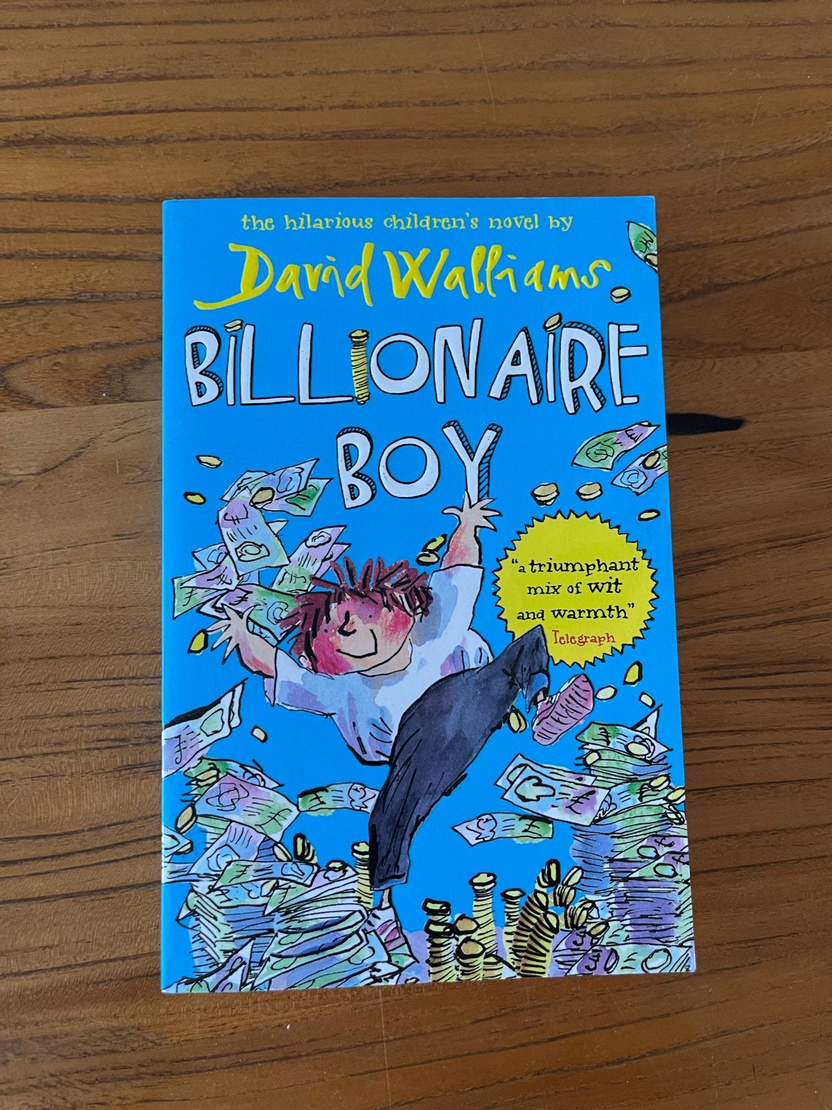 Billionaire Boy - David Walliams (Engels), Boeken, Kinderboeken | Jeugd | 10 tot 12 jaar, Ophalen of Verzenden, Zo goed als nieuw