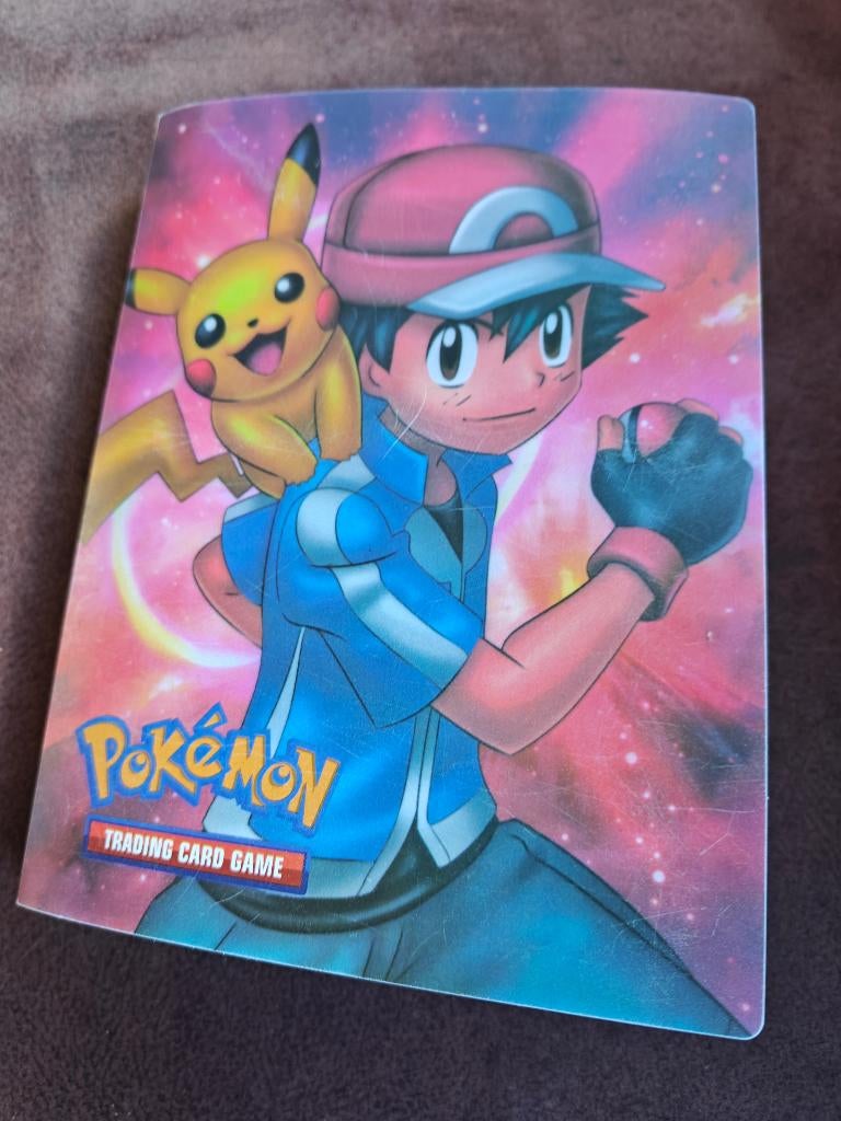 Pokemon plaatjes + verzamelmap, Ophalen, Zo goed als nieuw, Meerdere plaatjes