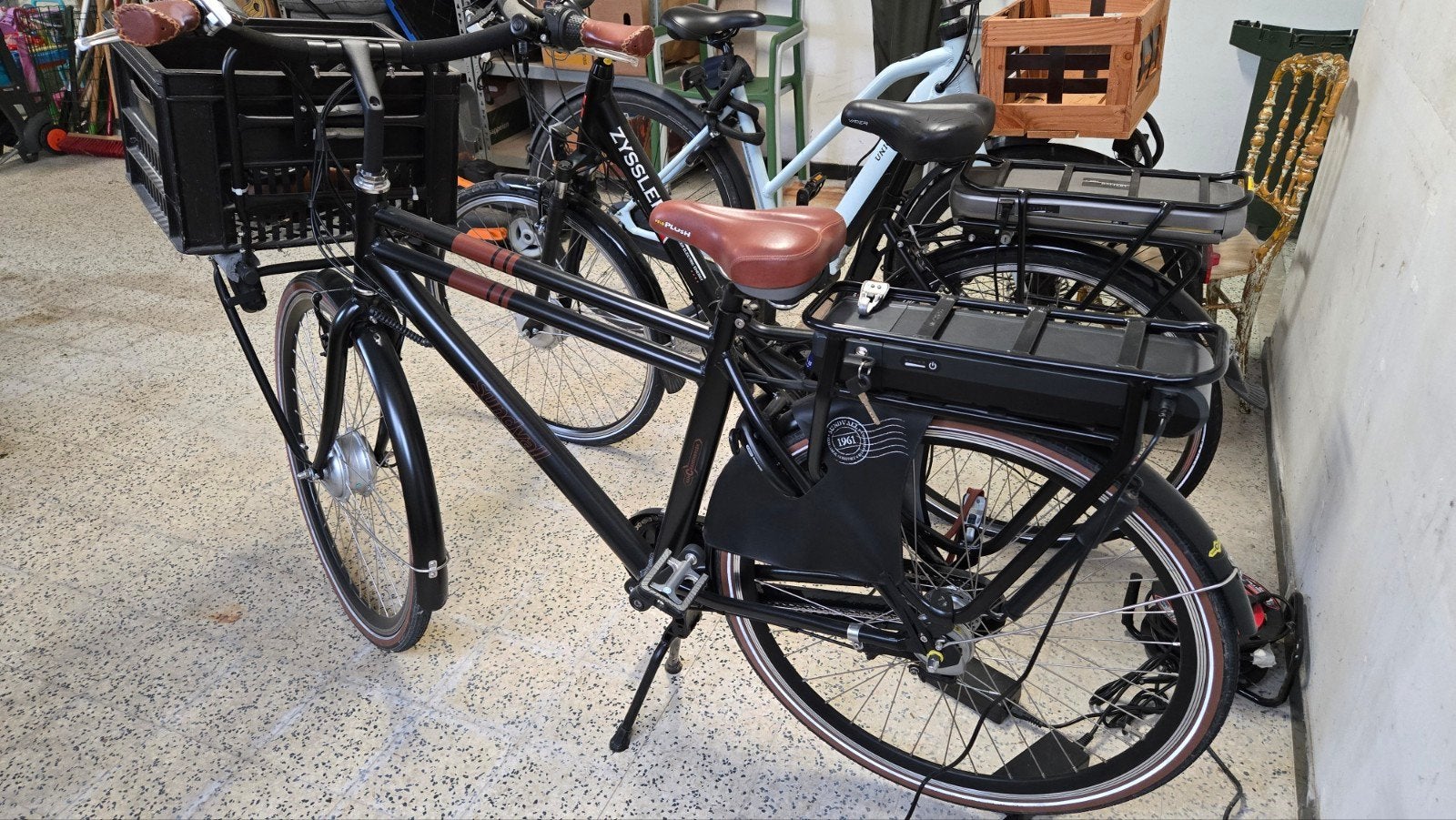 Sundvall E-bike met voorwielmotor en mandje, Overige merken, Gebruikt, Ophalen of Verzenden, 51 tot 55 cm