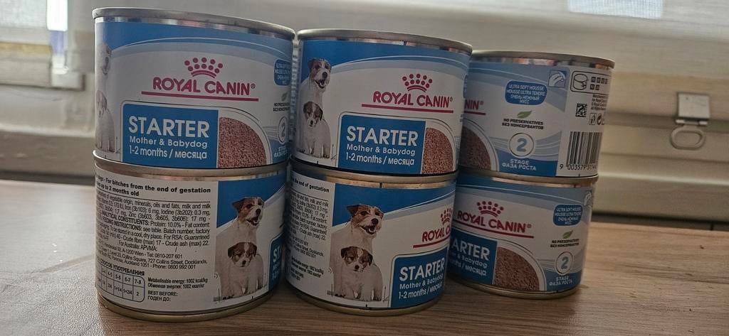 Royal Canin Starter Mousse Mother & Babydog - 10 x 195 g, Dieren en Toebehoren, Dierenvoeding, Ophalen, Hond
