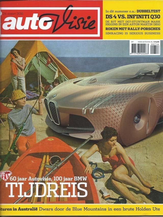 Autovisie 7 2016 : Mercedes Benz SL - Opel Adam - Infinity, Ophalen of Verzenden, Gelezen, Algemeen