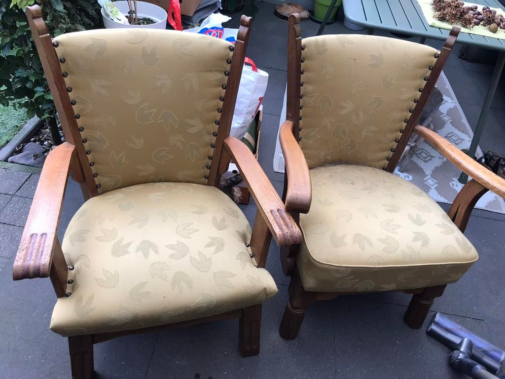 Twee heerlijke stoelen, Ophalen, Gebruikt, 75 tot 100 cm, 50 tot 75 cm