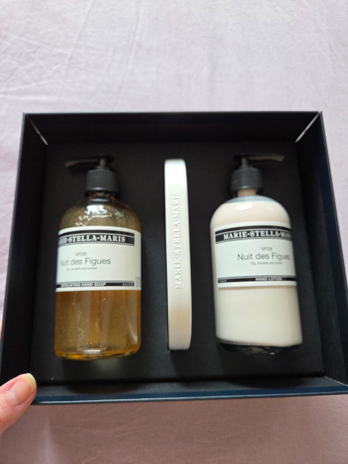 Marie-Stella-Maris Nuit des Figues Hand Care Set, Ophalen, Nieuw, Bodylotion, Crème of Olie