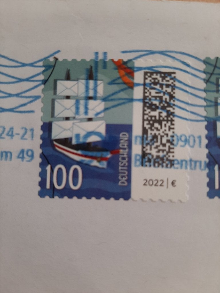 2022 Duitsland zeilboot boot met enveloppen, Verzenden, BRD, Gestempeld