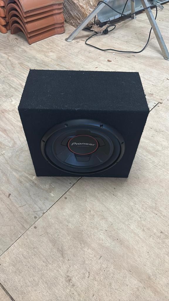 Subwoofer 500w pioneer, Auto diversen, Autospeakers, Ophalen, Gebruikt