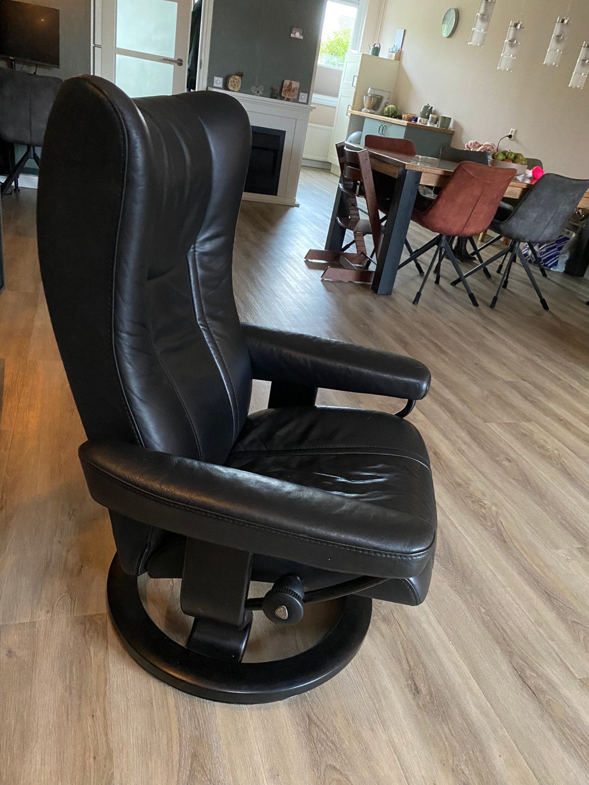 Stressless fauteuil, Ophalen, Zo goed als nieuw, 75 tot 100 cm, 50 tot 75 cm