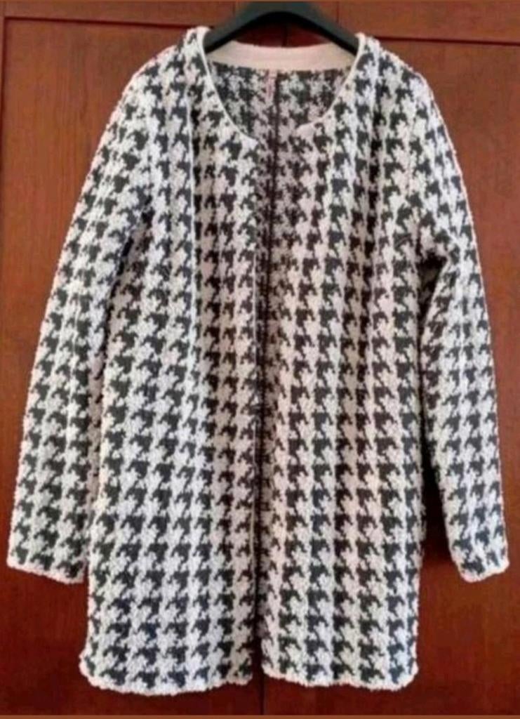 Mooi vest 42
Pie de poule met zilverdraad erdoorheen
In nieu, Ophalen of Verzenden, Zo goed als nieuw, Zwart