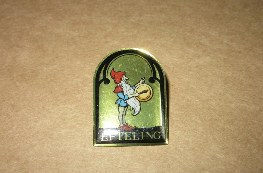 Efteling Smidje pin Kabouter met gong, Verzenden, Gebruikt, Overige typen