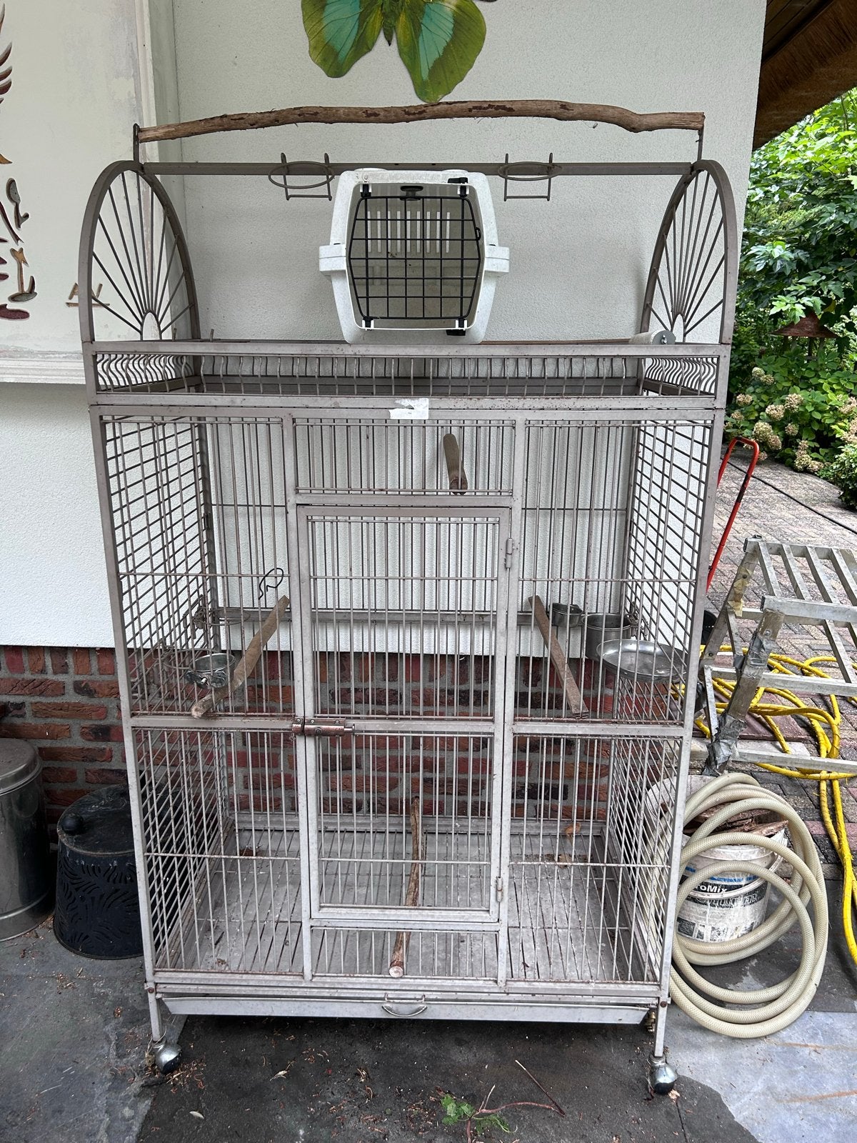 Papegaaien kooi, Ophalen, Gebruikt, Vogelkooi
