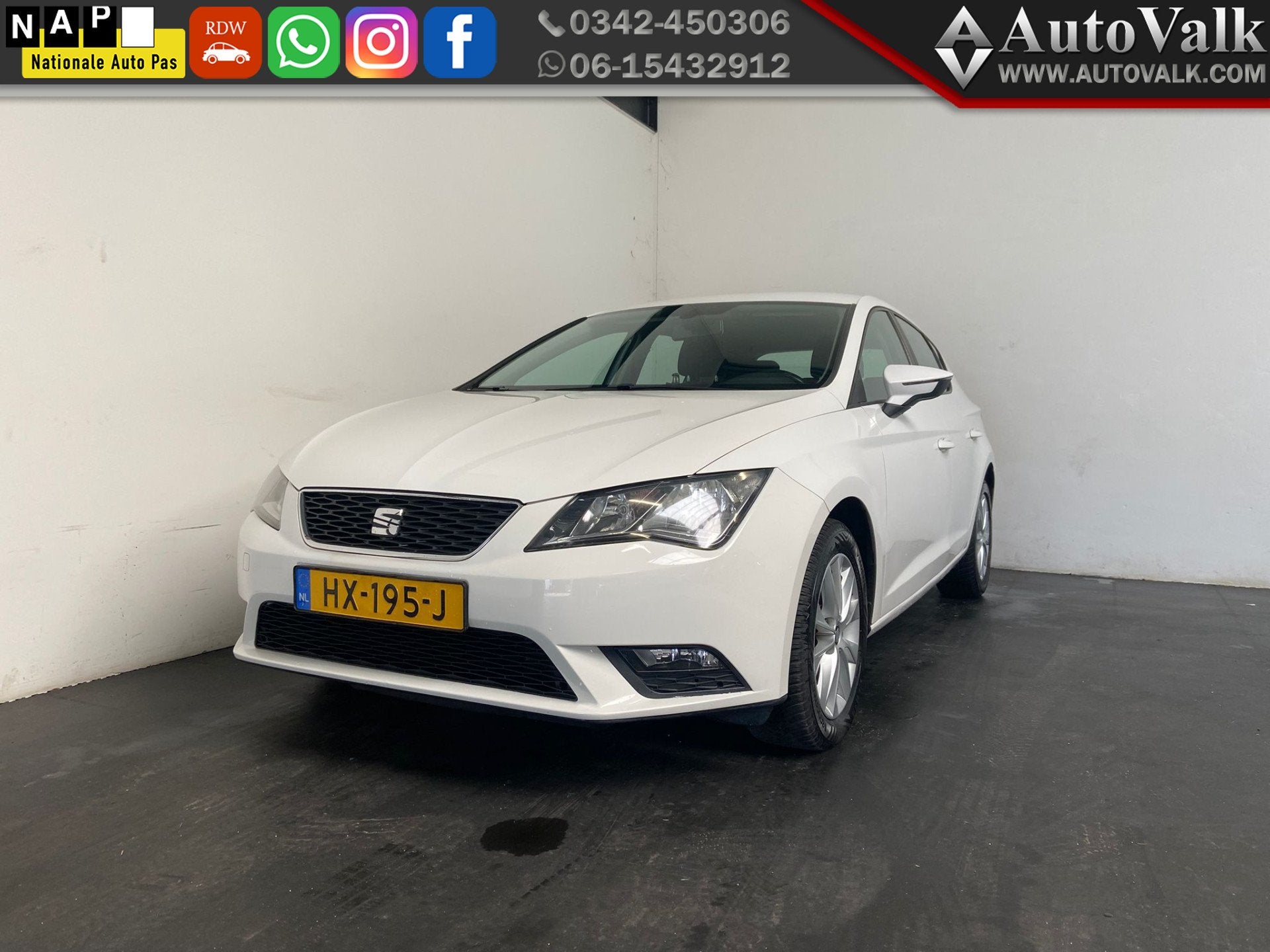 SEAT Leon 1.2 TSI Style. Cruise Automaat! (bj 2014), 1141 kg, Gebruikt, Euro 6, Leon