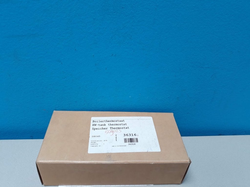 Boilerthermostaat Nefit Fasto Art.nr.: 36316, Doe-het-zelf en Verbouw, Niet ingevuld, Cv-ketel of Combi-ketel, Niet ingevuld, Nieuw