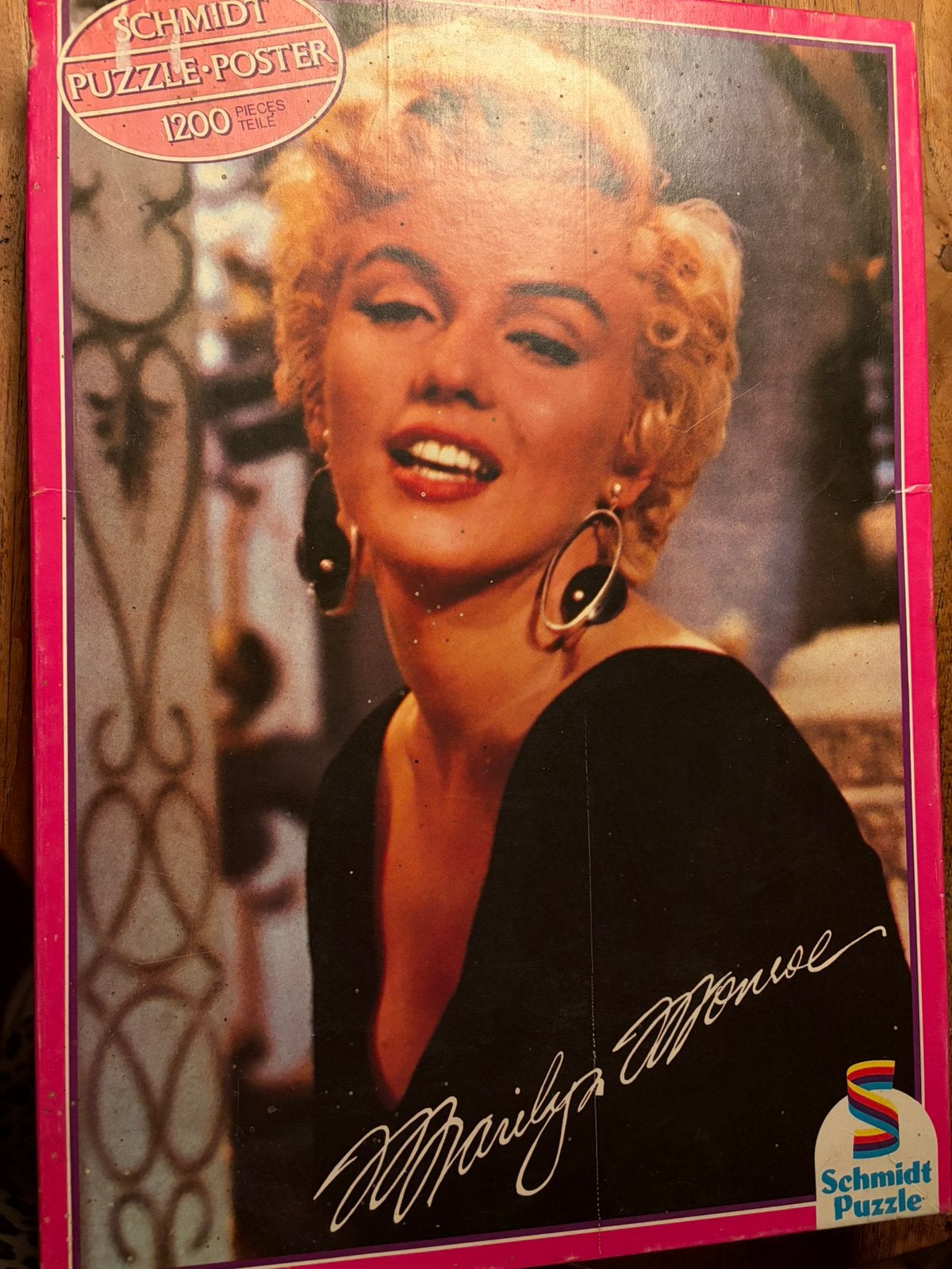 Marilyn Monroe puzzel ‘80, Verzamelen, Ophalen of Verzenden, Zo goed als nieuw, Poster, Artwork of Schilderij