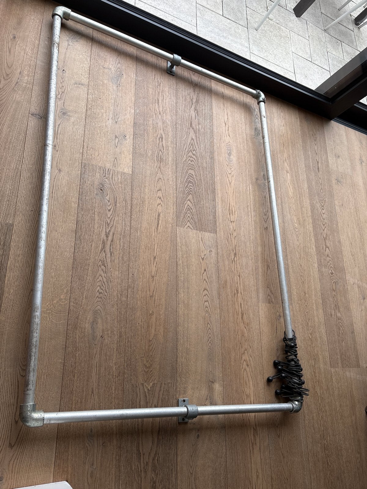 Aluminium frame 160x100 cm met bevestigingsmateriaal, Gebruikt, Overige typen, Minder dan 4 meter, Minder dan 5 meter
