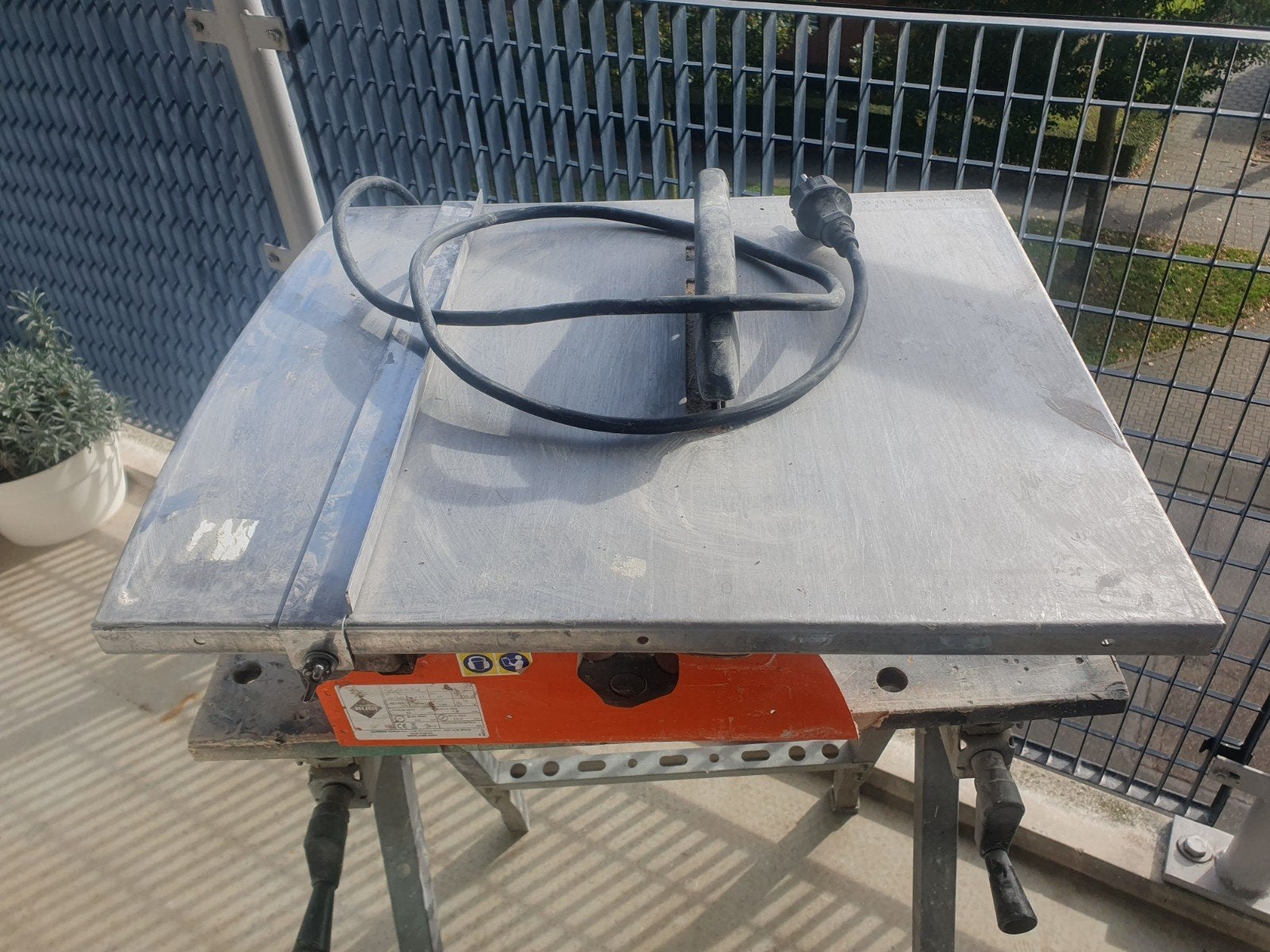 Rubi ND-200 Boels elektrische tegelzaag, Ophalen, Gebruikt, Overige typen, 600 tot 1200 watt