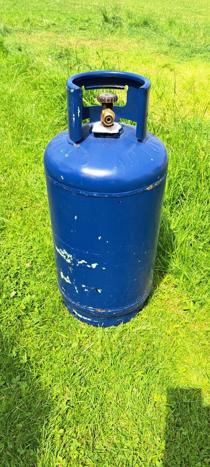 Italiaanse gasfles inclusief adapter, Ophalen