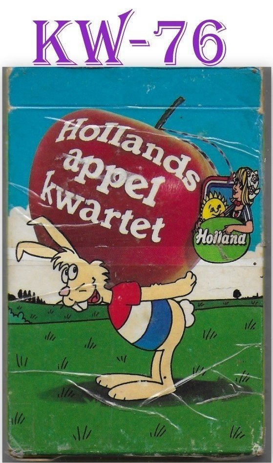 KW76 - Het Hollands Appel Kwartet, Ophalen of Verzenden, Gebruikt, Kwartet(ten)