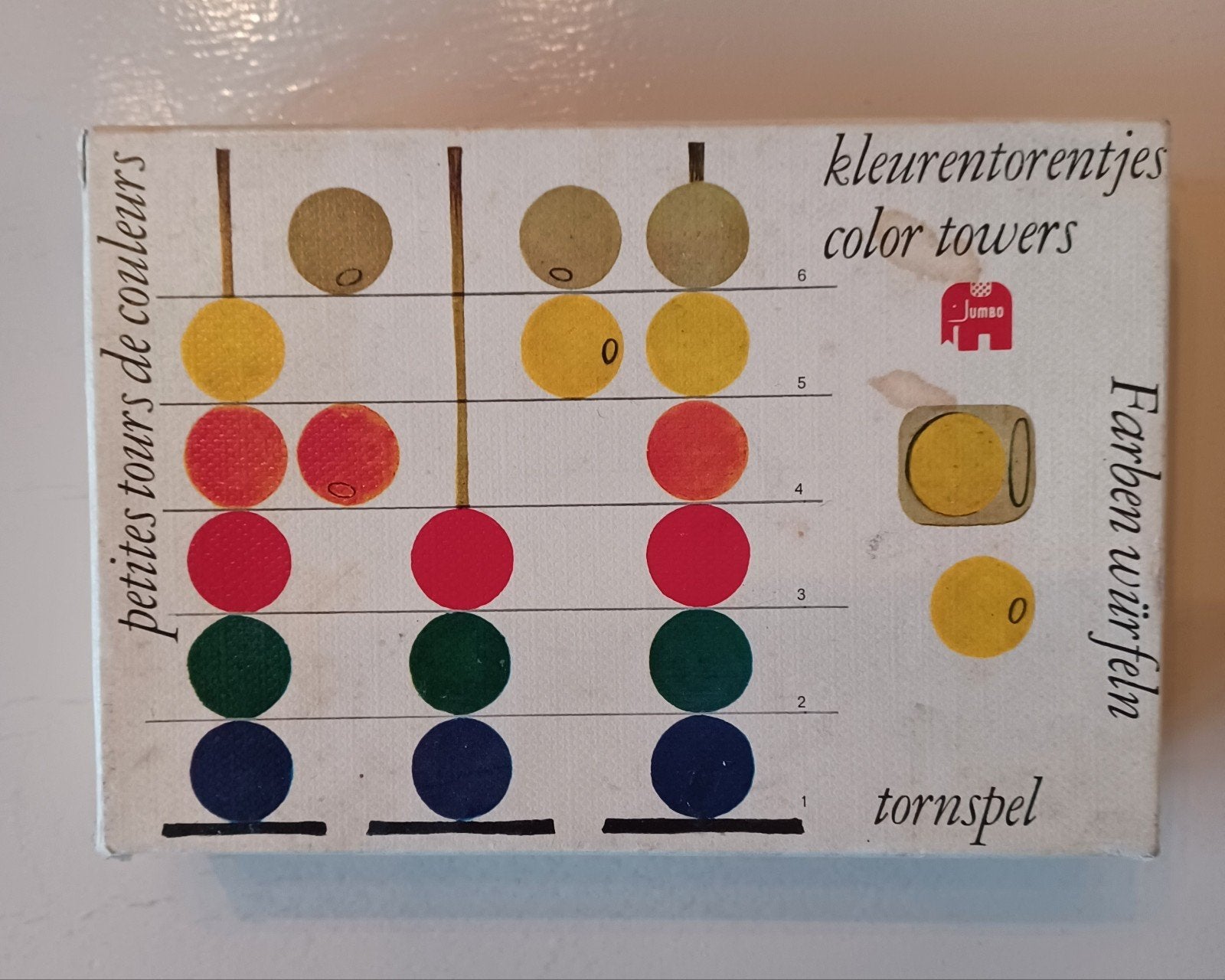 KLEUREN TORENTJES, Kinderen en Baby's, Speelgoed | Kinderpuzzels, Ophalen, Nieuw