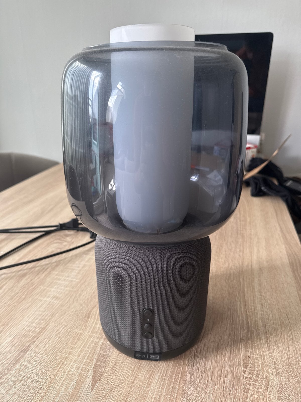 IKEA SYMFONISK Speaker lampvoet met WiFi, Slimme speaker, WiFi, Ophalen of Verzenden, Zo goed als nieuw