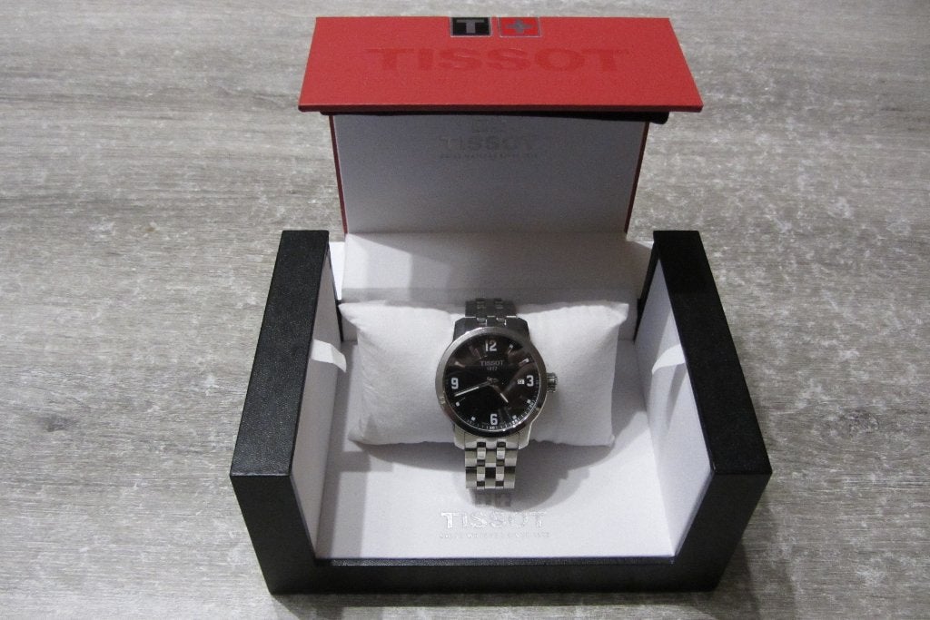 Tissot PRC 200, Overige merken, Staal, Polshorloge, Ophalen of Verzenden