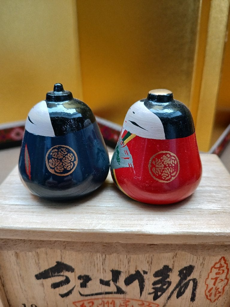 Kleine Hina Doll set Japanse Poppen Japan Vintage, Ophalen of Verzenden