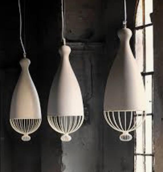 1 x Hanglamp Le Trulle, ontwerper Edmondo Testaguzza, Ophalen, Overige materialen, 50 tot 75 cm, Zo goed als nieuw