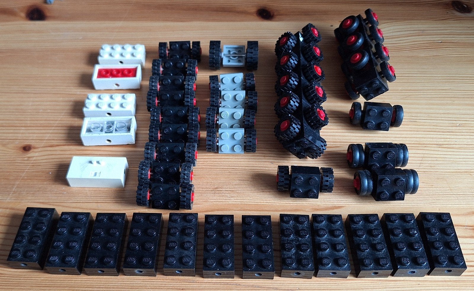 Lego Wielen en Wielhouders, Gebruikt, Overige thema's, Lego, Overige typen