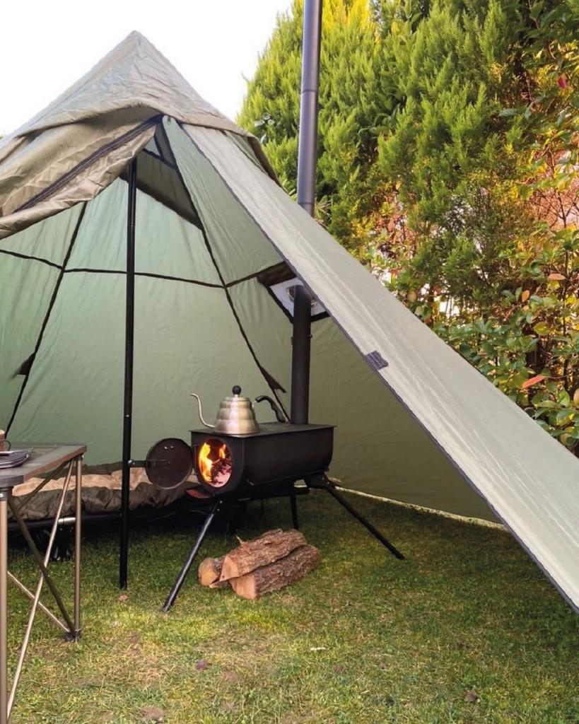 Camping Houtkachel draagbaar en demontabel Nieuw, Ophalen, Nieuw