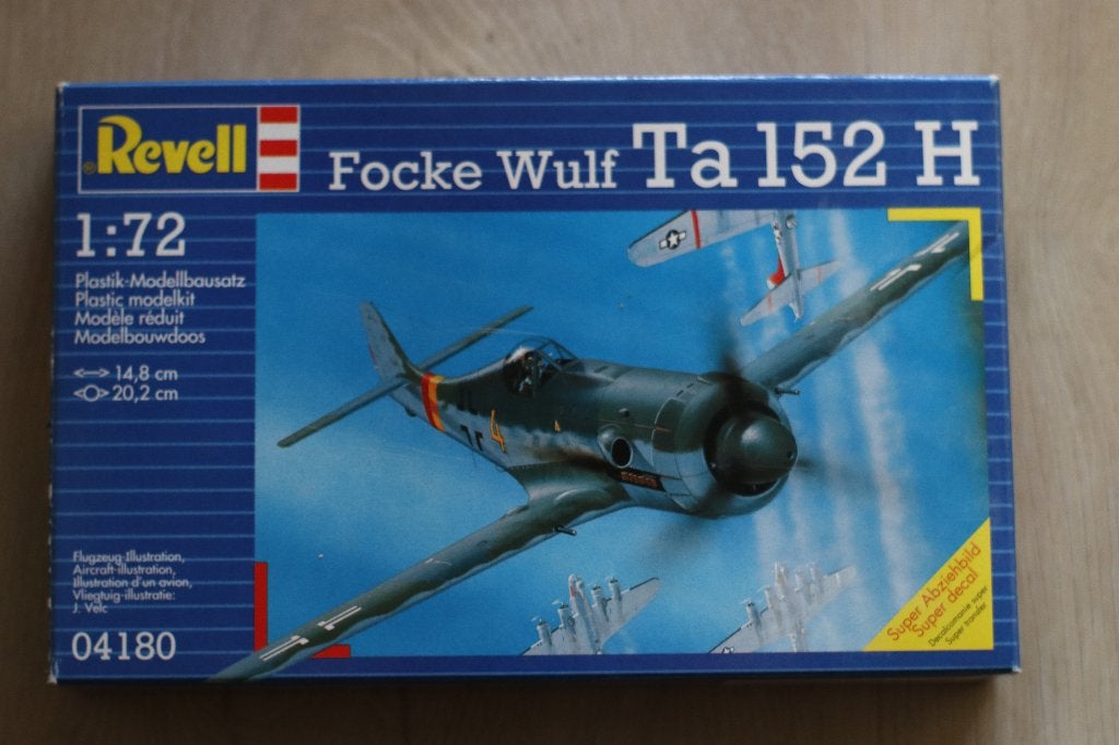 Focke Wulf Ta 152 H Revell 1/72 (1), 1:72 tot 1:144, Revell, Nieuw, Ophalen of Verzenden