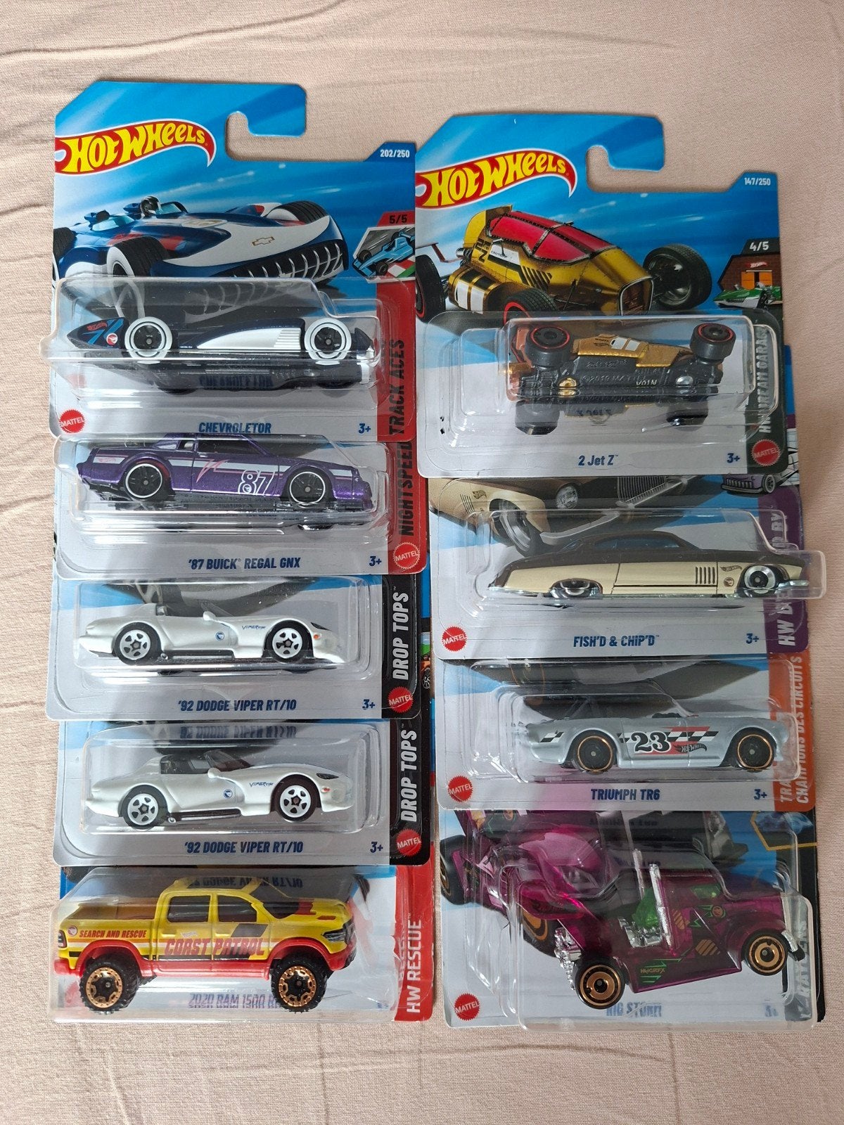 Hot Wheels Collectie - 9x Treasure Hunts Modellen!, Ophalen of Verzenden, Nieuw, Auto