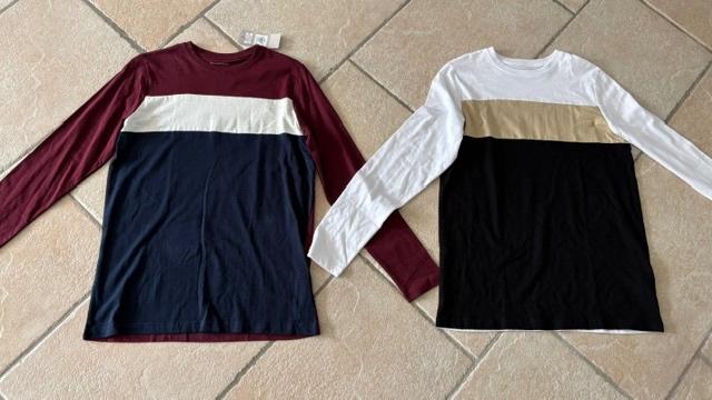 Longsleeve shirt 2 stuks maat 164 nieuw, Ophalen of Verzenden, Zo goed als nieuw, Jongen of Meisje, Shirt of Longsleeve