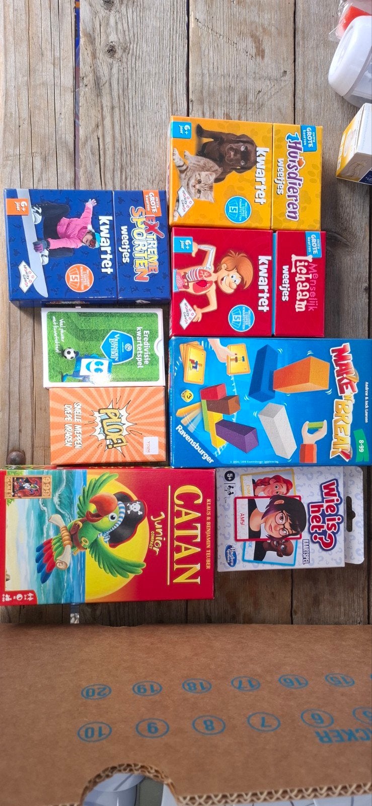 Diverse bordspellen en kaartspellen te koop, Vijf spelers of meer, Ophalen of Verzenden, Gebruikt