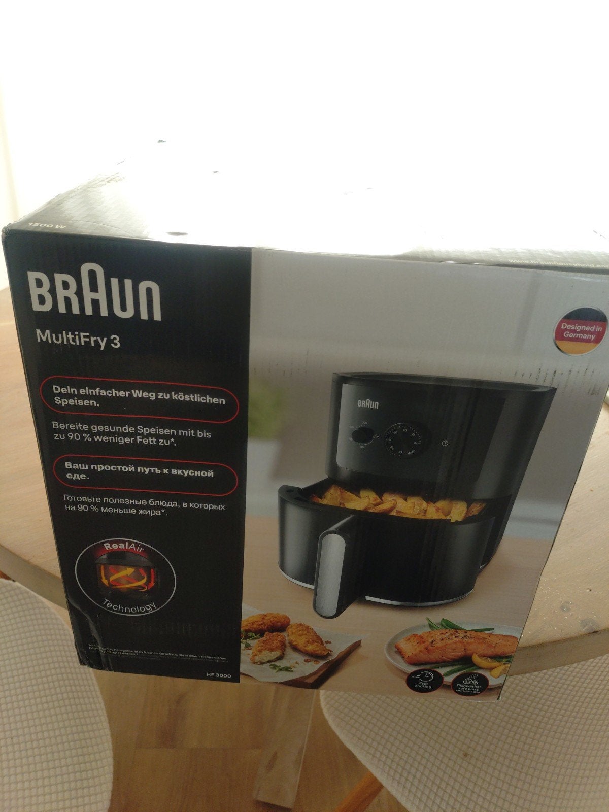 Braun MultiFry 3 Airfryer - Nieuw in doos, Ophalen of Verzenden, Nieuw, Airfryer, 750 t/m 999 gram