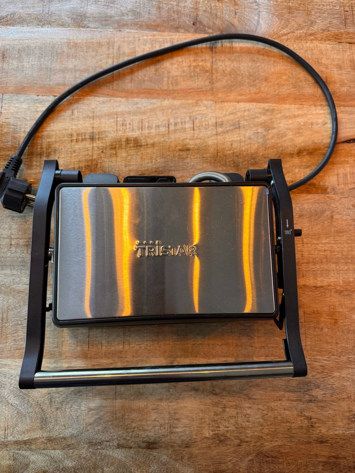 Tristar Contactgrill PD-9009 - Zo goed als nieuw, Ophalen of Verzenden, Zo goed als nieuw