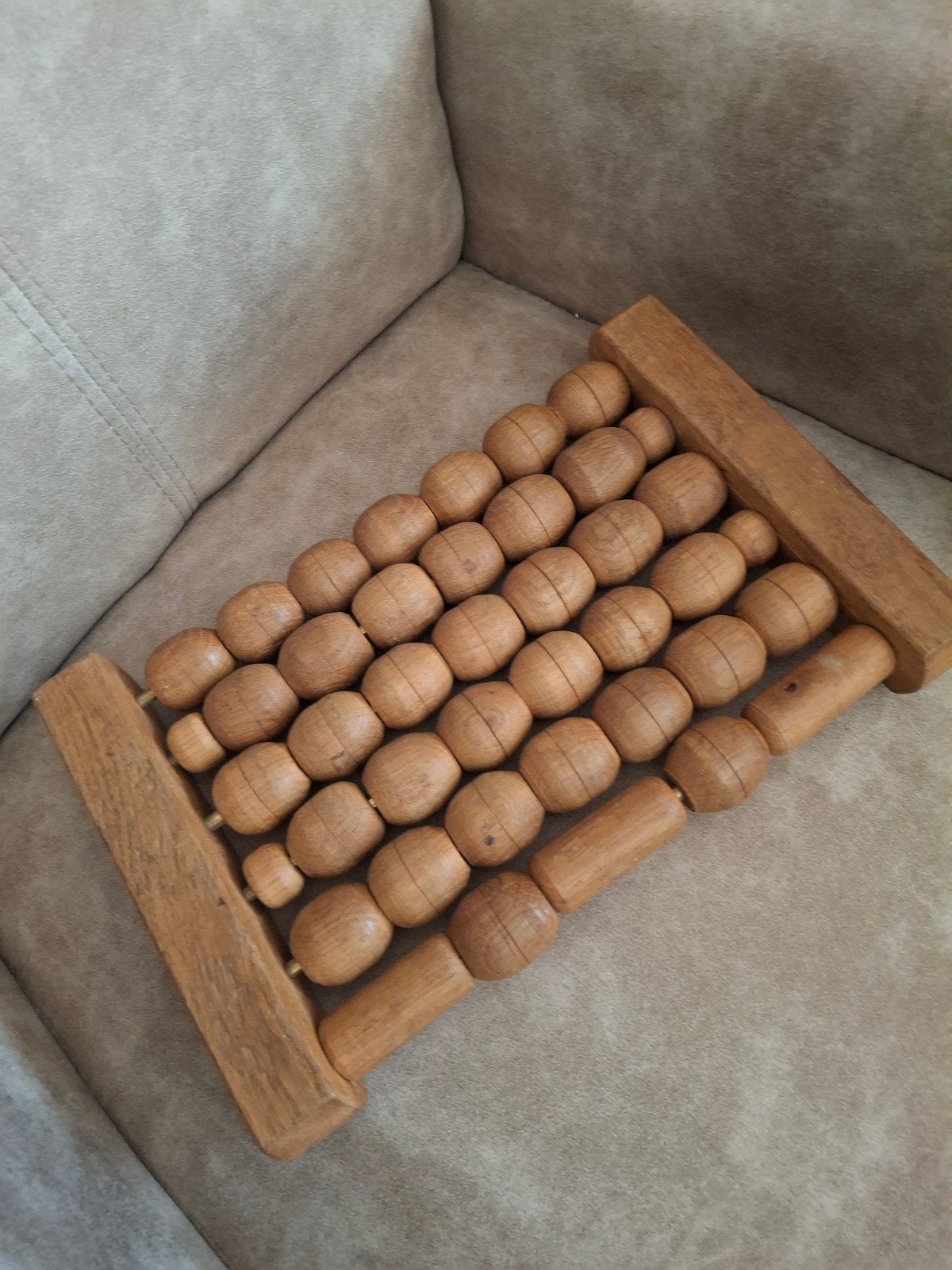 Houten voetmassage roller voor ontspanning, Ophalen of Verzenden, Gebruikt, Overige typen