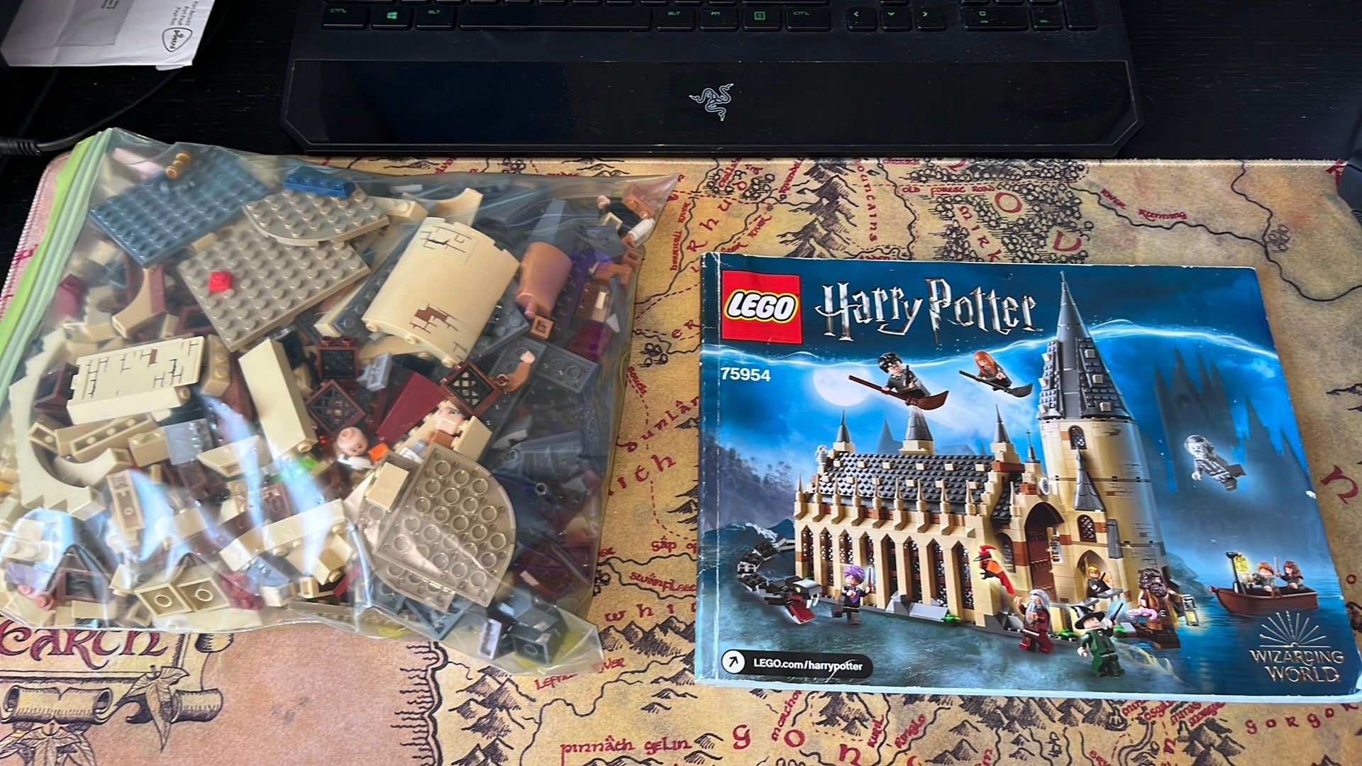 Lego harry potter set 75954 hogwarts great hall grote hal, Kinderen en Baby's, Speelgoed | Duplo en Lego, Ophalen of Verzenden