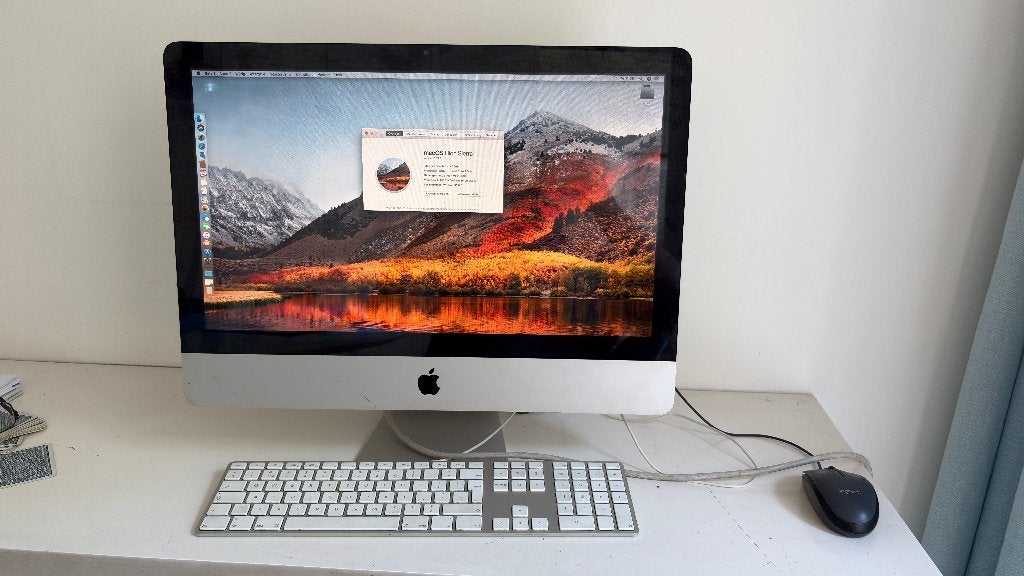 iMac "Core 2 Duo" 3.33 21.5", Computers en Software, Apple Desktops, Ophalen, Gebruikt, IMac, 512 GB