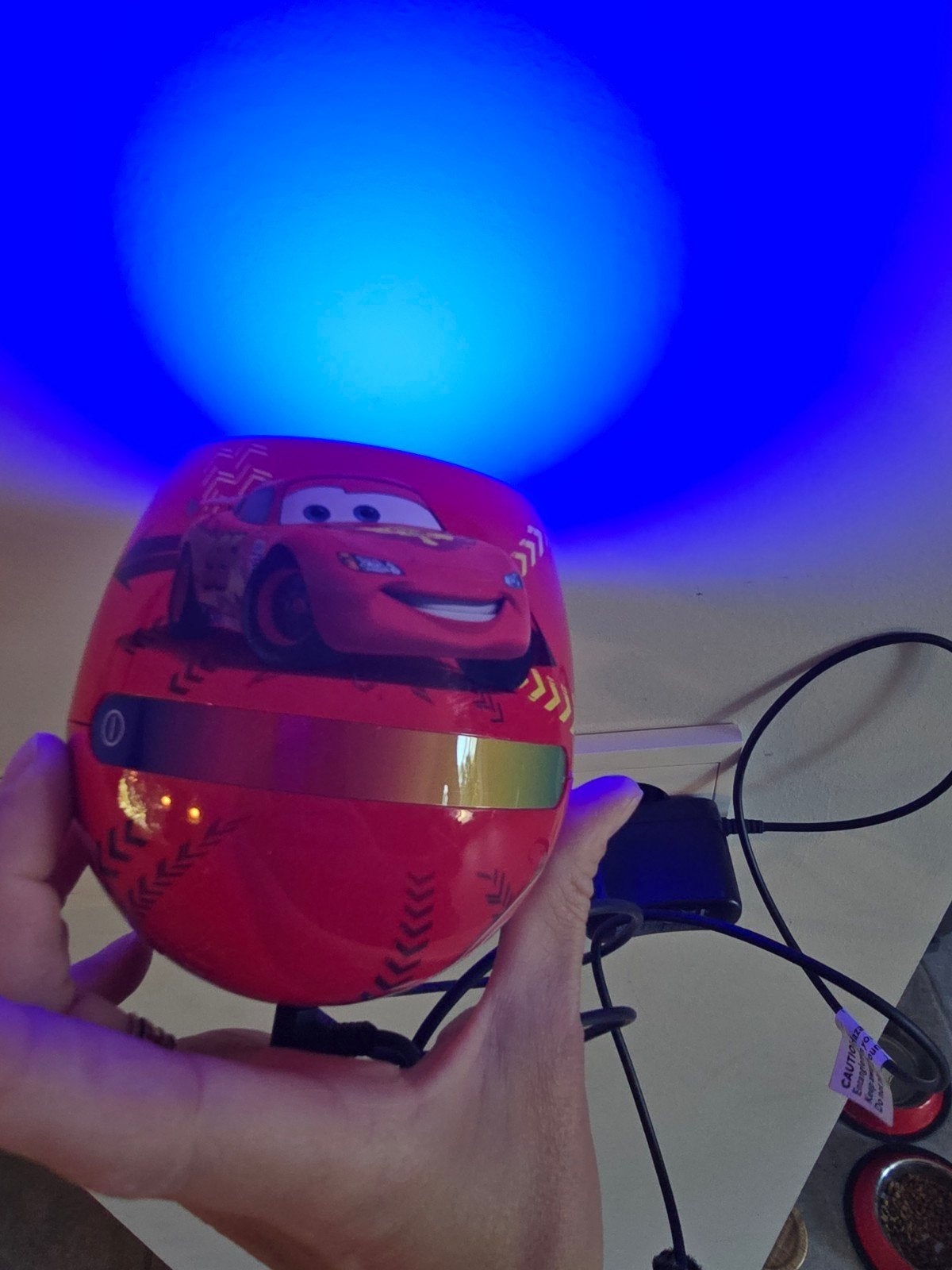 Philips LivingColors Cars lamp met verschillende kleuren, Gebruikt, Ophalen of Verzenden, Meerkleurig, Lamp