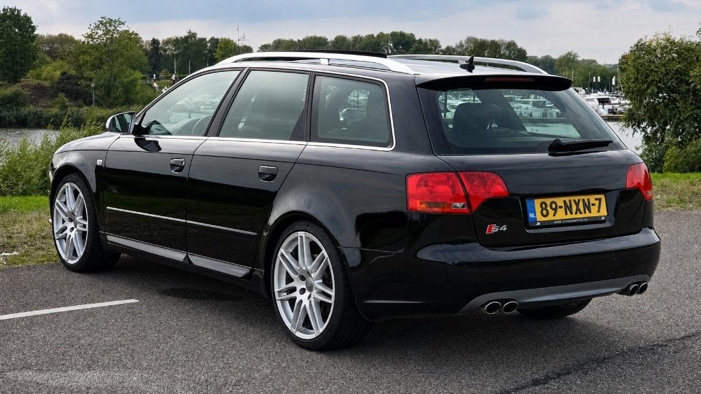 Audi A4 S4 4.2 253KW Avant Quattro AUT 2006 Zwart Nieuwe APK, Auto's, Automaat, 1730 kg, Zwart, Leder