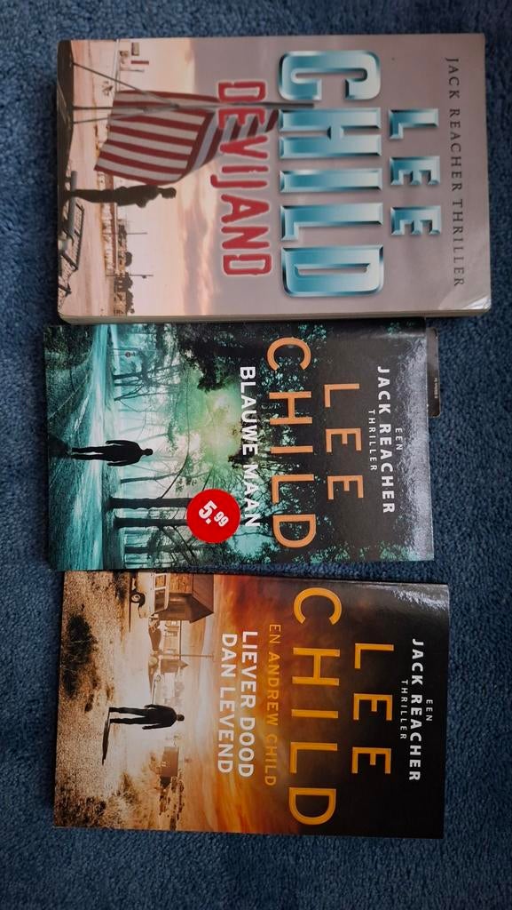Lee Child Jack Reacher Thrillers:, Ophalen, Gelezen, Lee Child