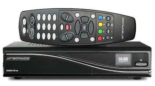 Dreambox DM800 HD se satellietontvanger met afstandsbedienin, Ophalen of Verzenden, Gebruikt, Decoder