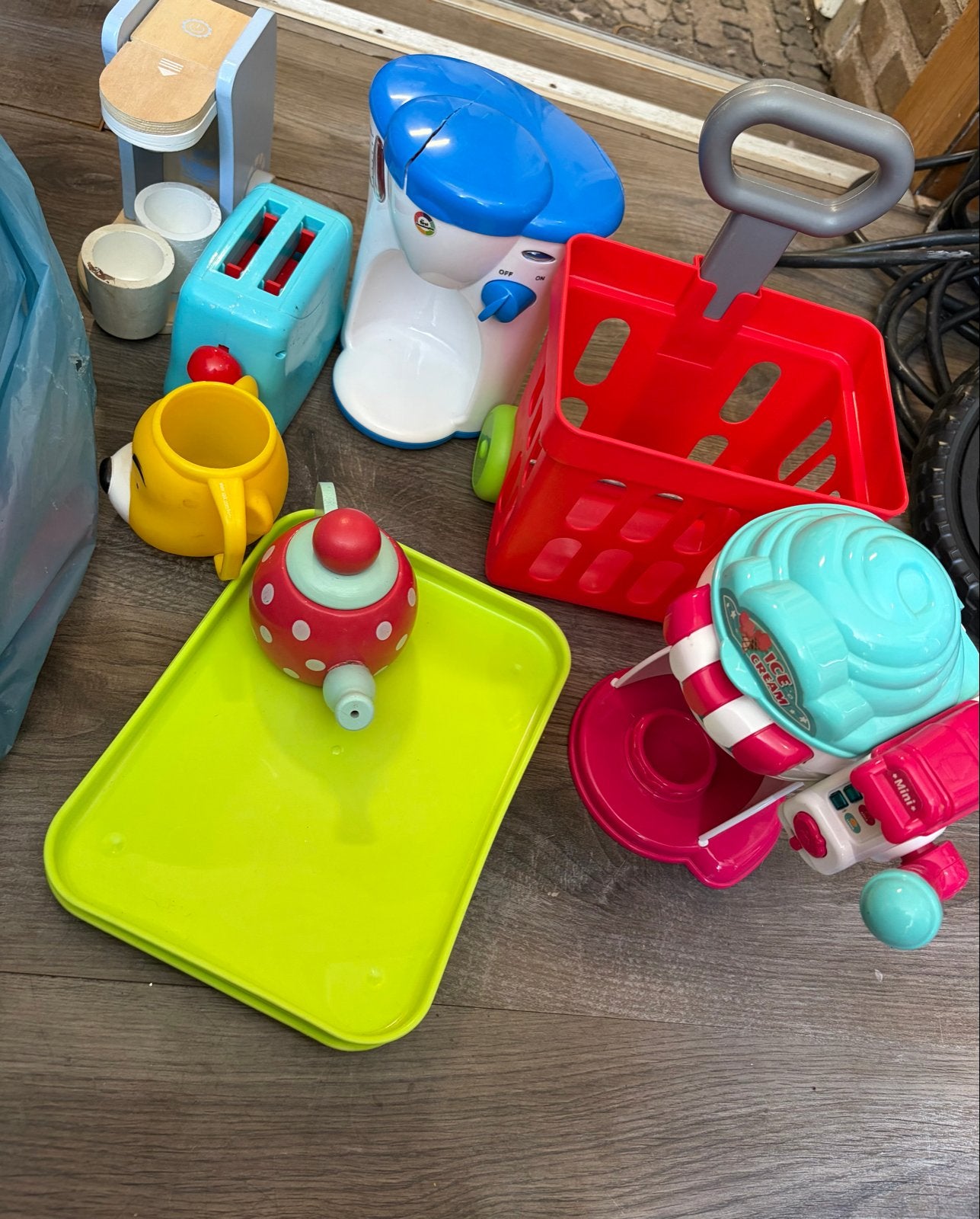 Grote set speelgoed keuken spulletjes, Ophalen of Verzenden, Gebruikt, Jongen of Meisje
