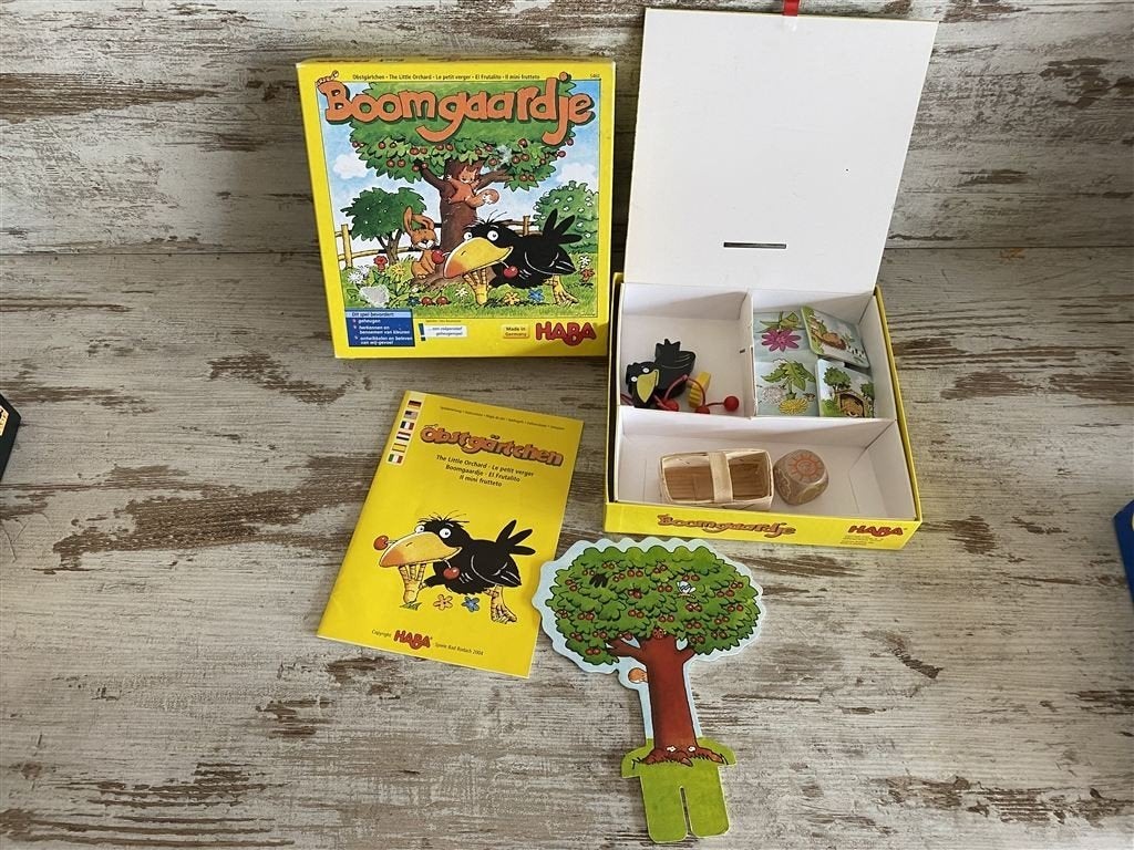 Boomgaardje een spel van haba [s918], Hobby en Vrije tijd, Gezelschapsspellen | Bordspellen, Verzenden, Zo goed als nieuw