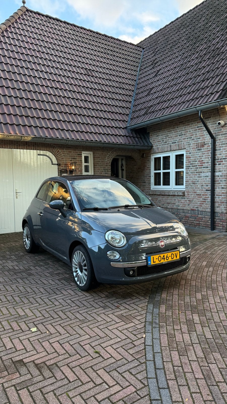 Fiat 500 2015 Grijs, Voorwielaandrijving, 1242 cc, 4 cilinders, 840 kg