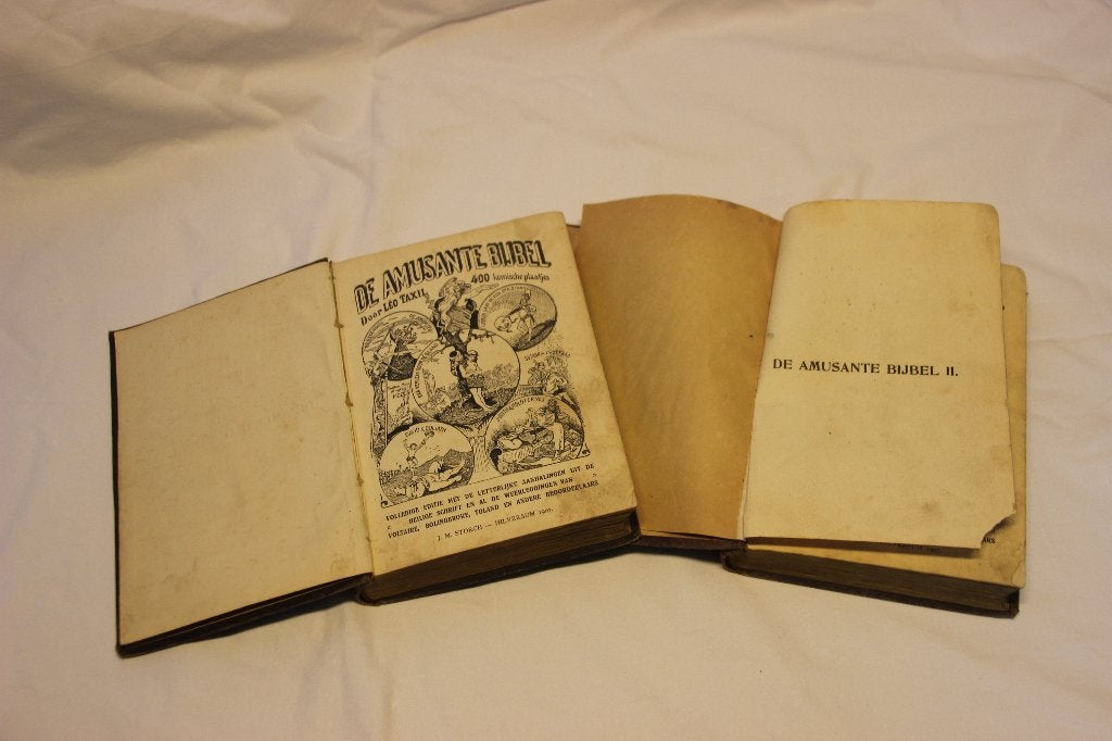 Léo Taxil - De Amusante Bijbel (2 delen), Ophalen of Verzenden, Léo Taxil
