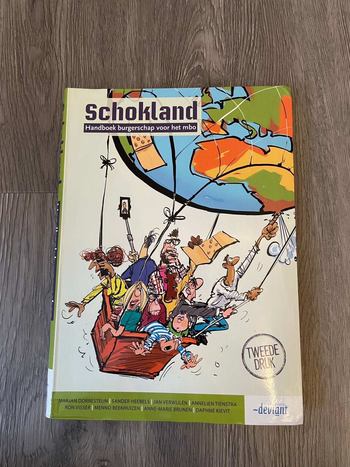 Schokland: Handboek burgerschap voor het MBO - Tweede druk, Ophalen of Verzenden, Gamma, Zo goed als nieuw, MBO