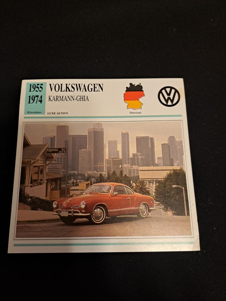 Volkswagen karman gaia kaart, Ophalen of Verzenden, Zo goed als nieuw, Auto's