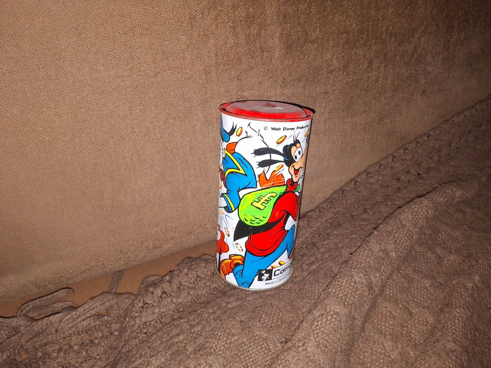 Vintage Disney spaarpot, Ophalen of Verzenden, Mickey Mouse, Zo goed als nieuw, Beeldje of Figuurtje