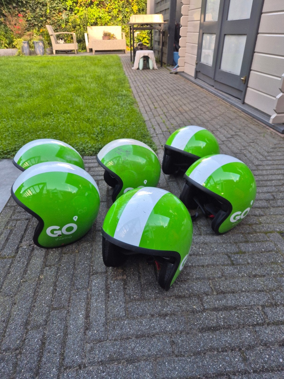 go scooter helmen, Fietsen en Brommers, Ophalen of Verzenden